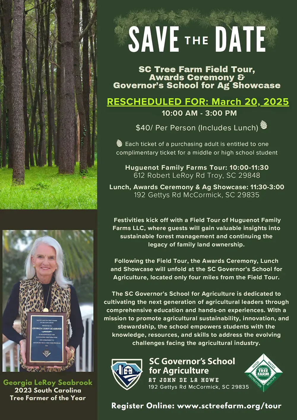 SC Tree Farm Tour